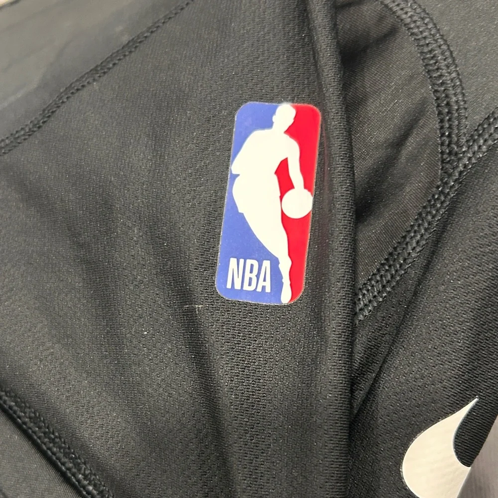 Nike Black Pro Compression Shorts with NBA Logo XXL